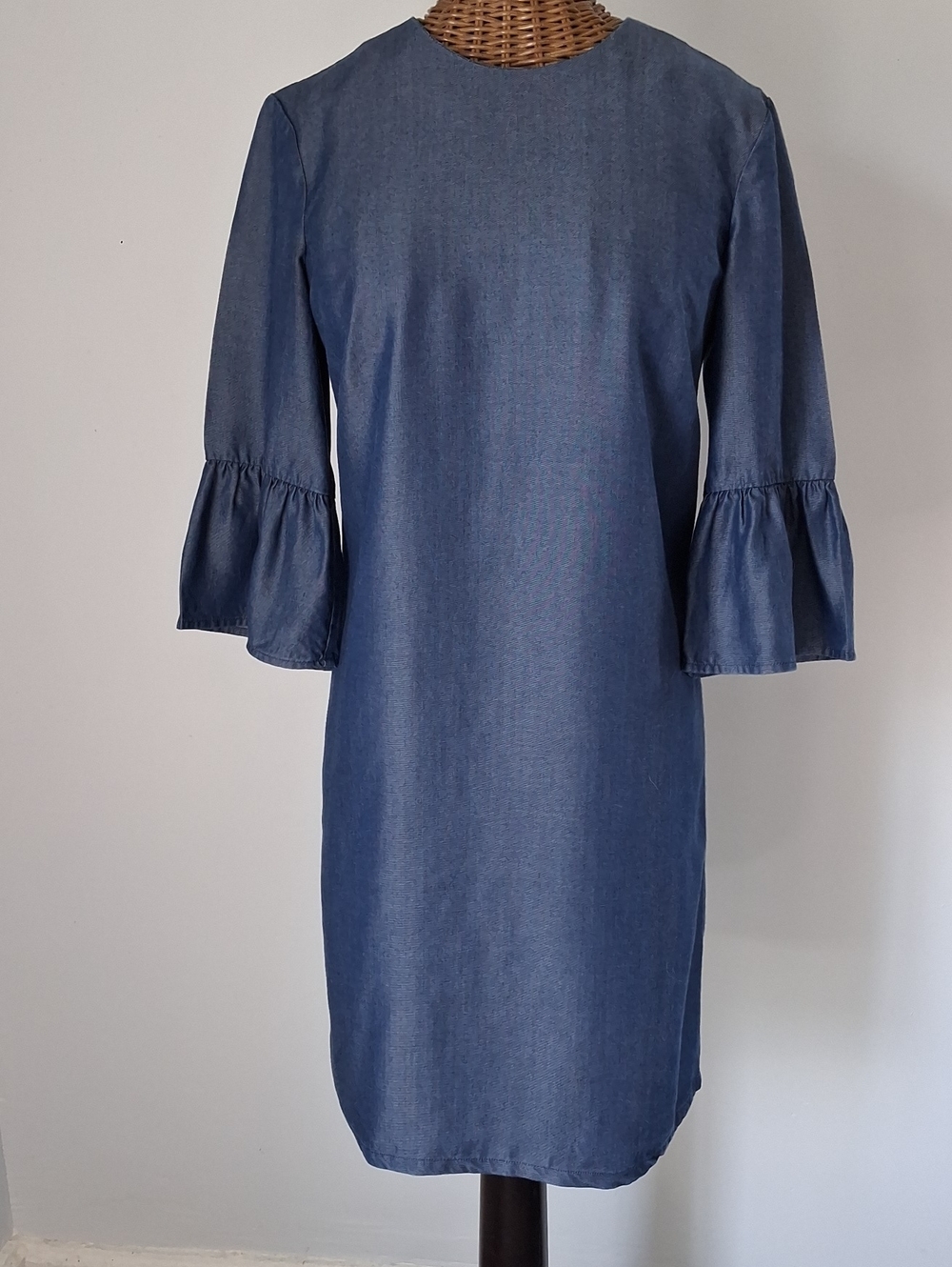 Ann Taylor Factory Petite Royal Blue Shift Dress